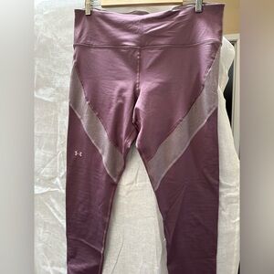 Under Armour mauve leggings